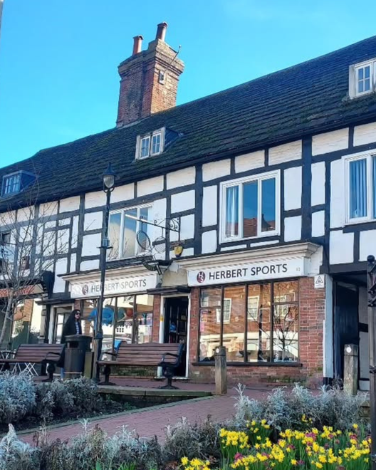 Exterior view of shop