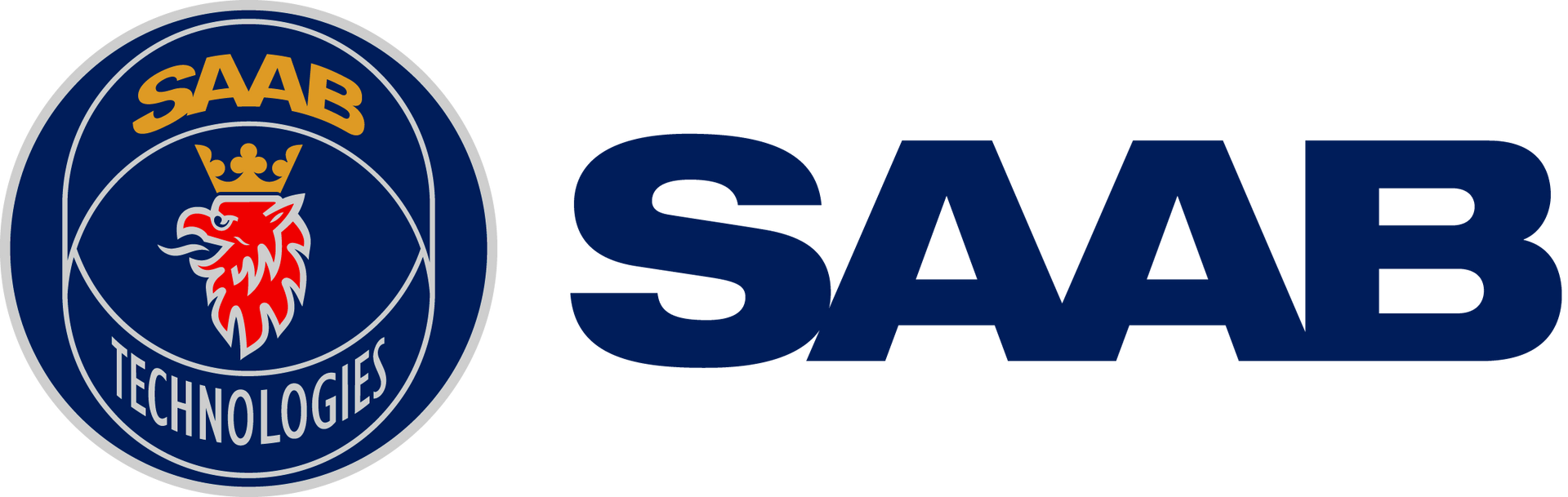 A logo for SAAB, another satisfied BlinC Corporate customer.