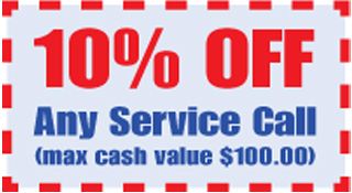 10% Off Any Service Call Coupon