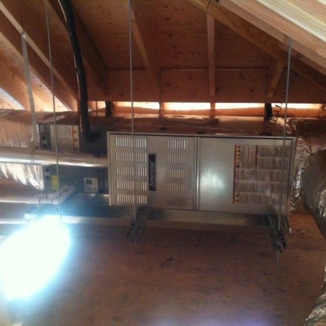 A Residential HVAC Service Installing Ductwork in Suffolk County, NY