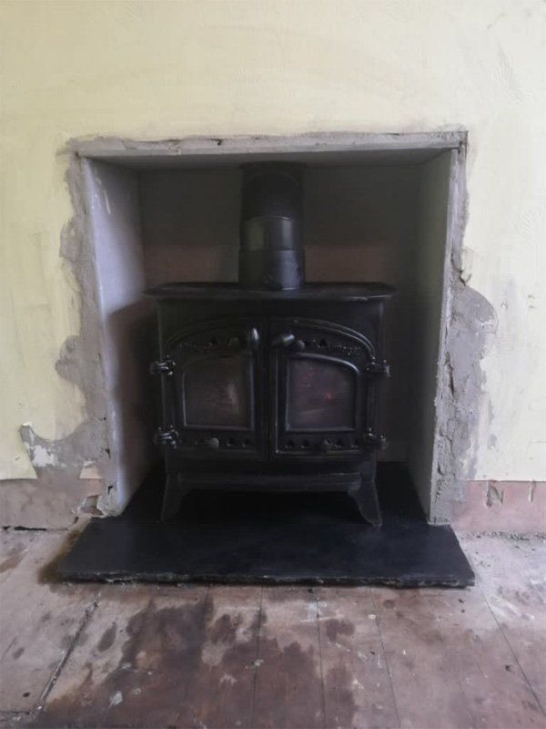 Fitted stove from Kennedy Chimney Services in Kilmarnock