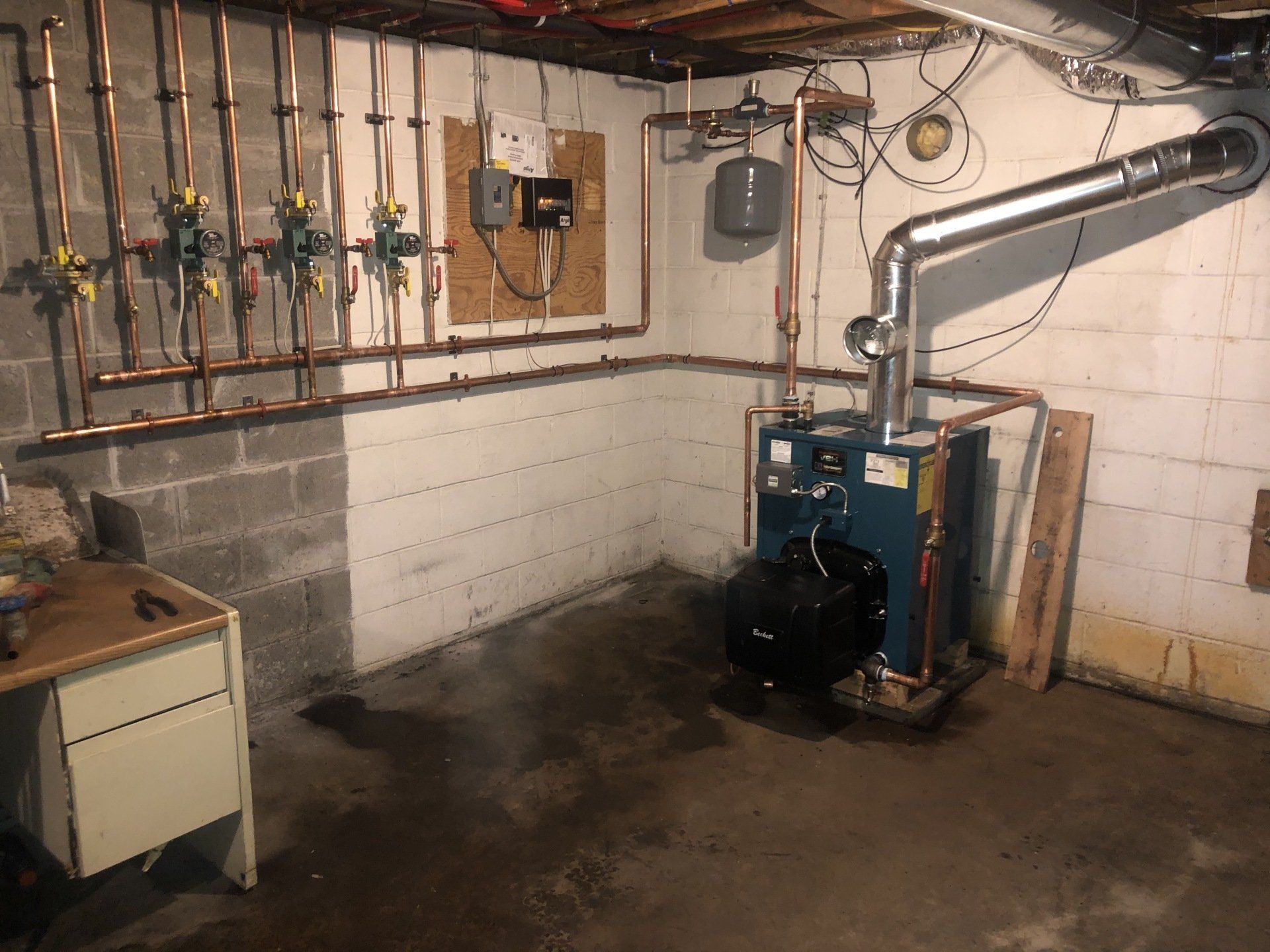 Boiler After — Westernport, MD — Apex Heating and Cooling Inc
