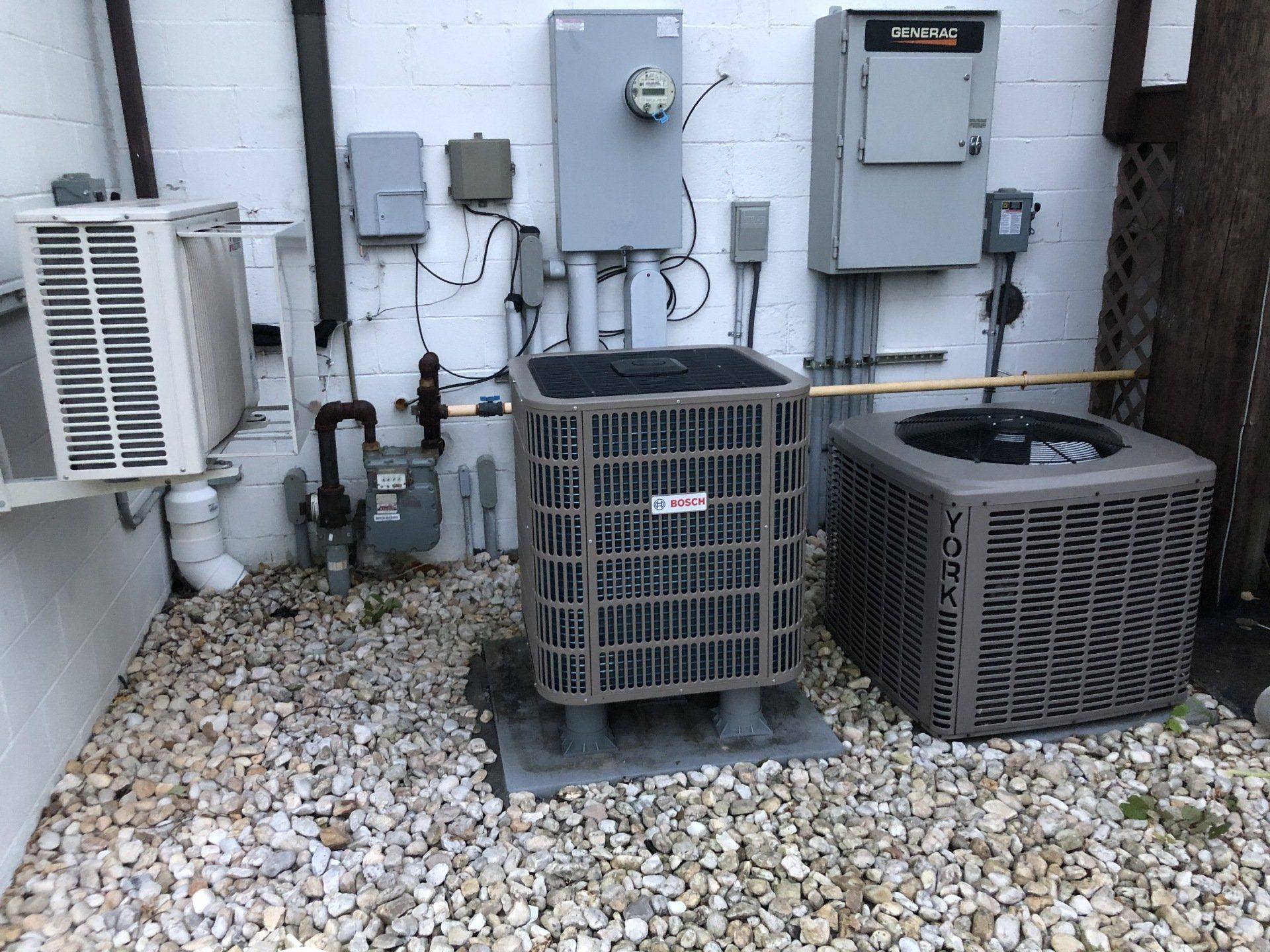 New Bosch 5 Ton Heat Pump Install — Westernport, MD — Apex Heating and Cooling Inc