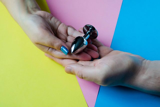 argendana anal plug Juguete para adultos 1PCS Plug anal de metal con base de gema Juguetes  sexuales para adultos Gran plug anal grande