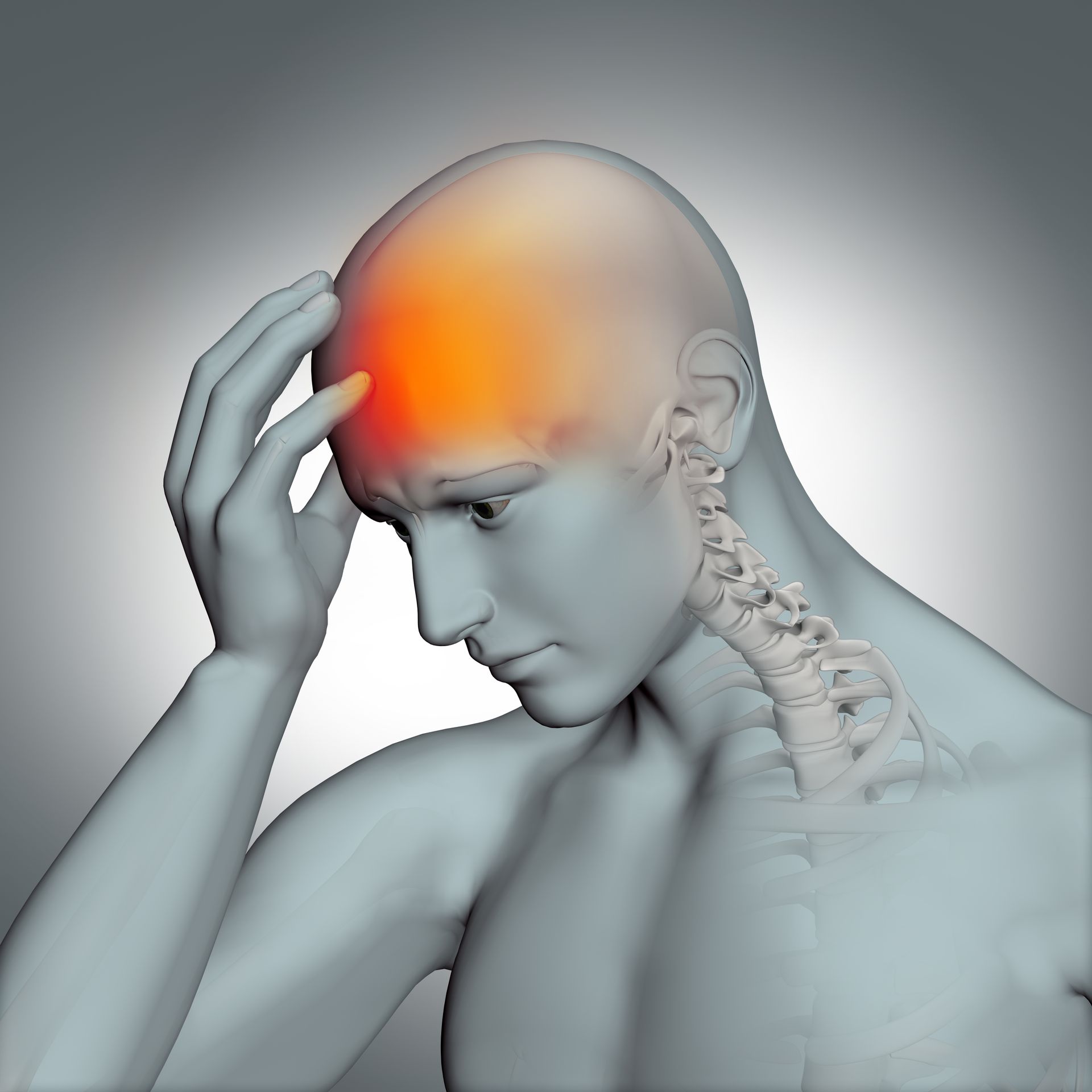 Quais os sintomas de tumor na cabeça
