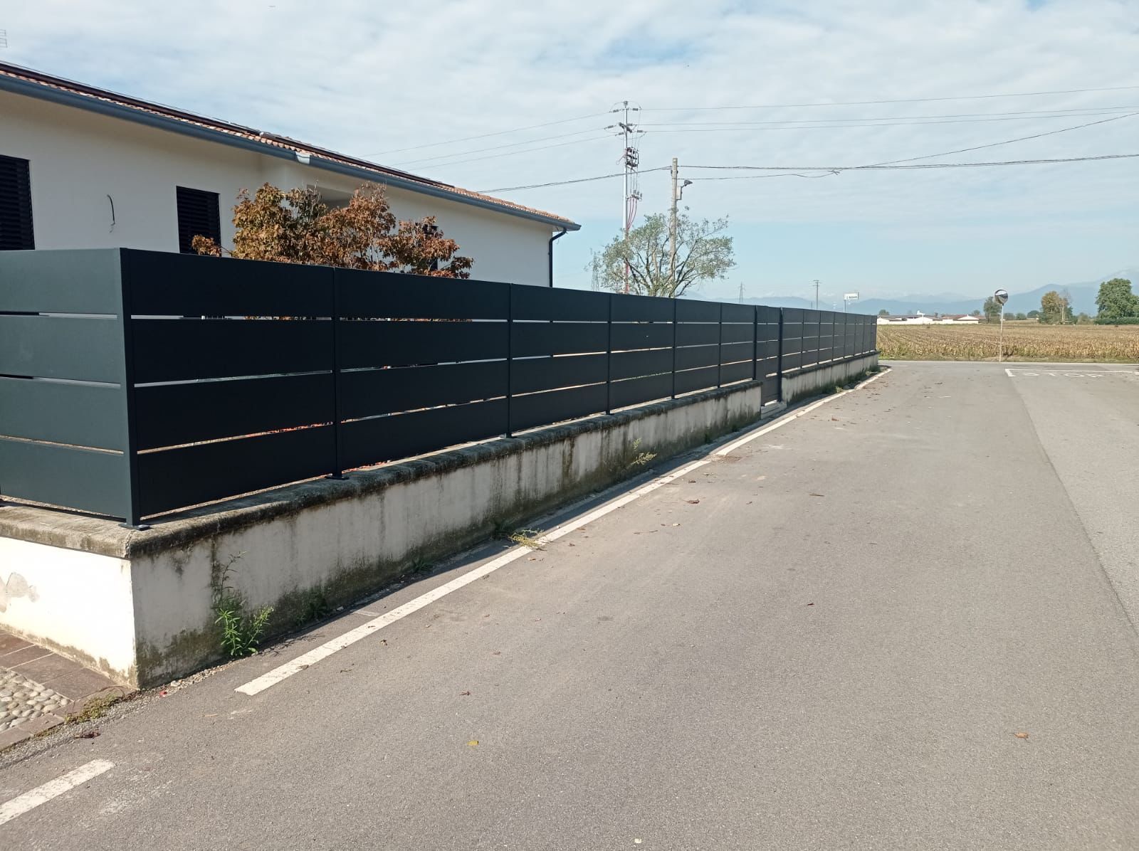 Recinzione orizzontale