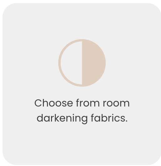 room darkening fabrics