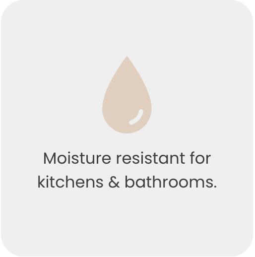 Moisture resistant