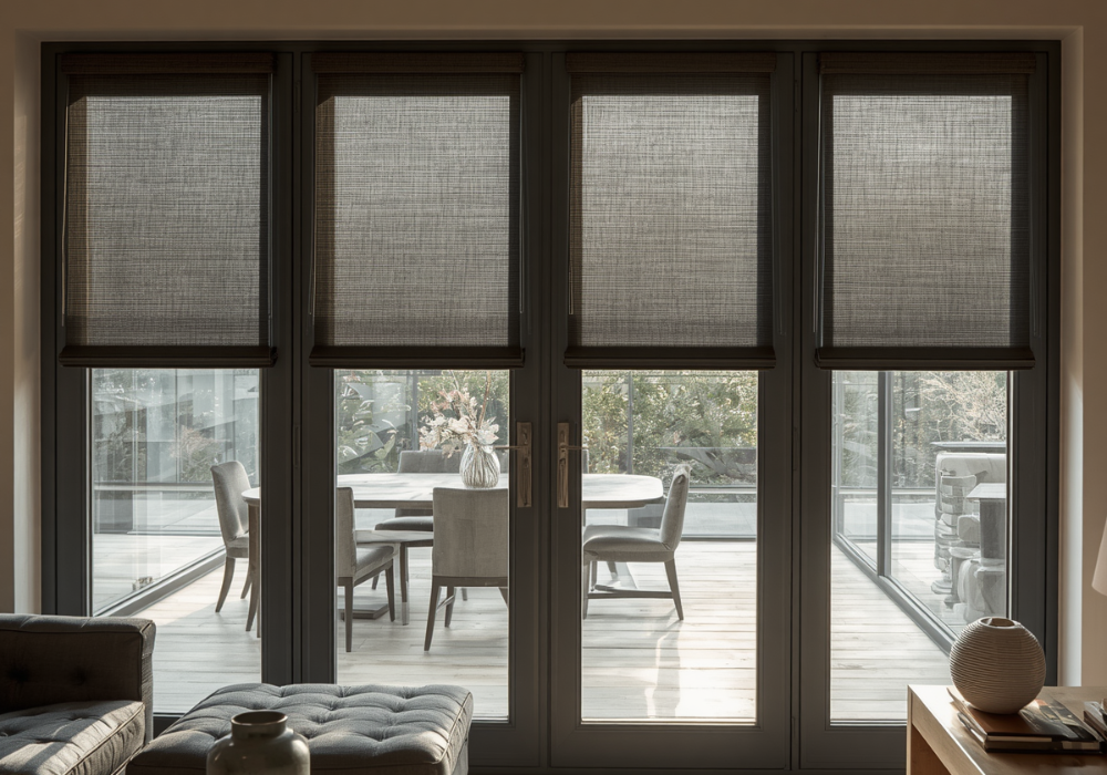 Thermal, Blackout and Privacy Blinds for Bifold Doors