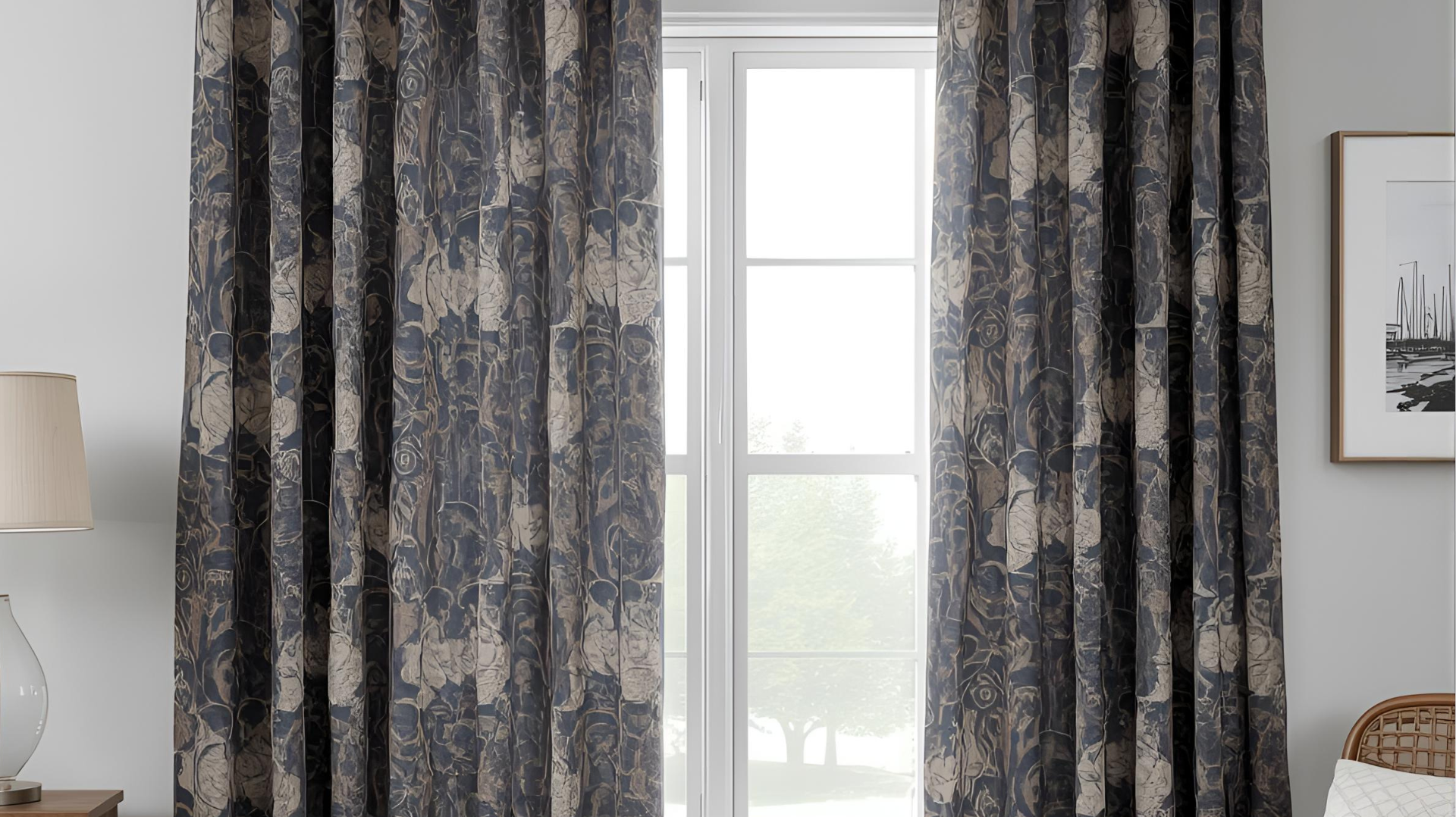 Eyelet curtains