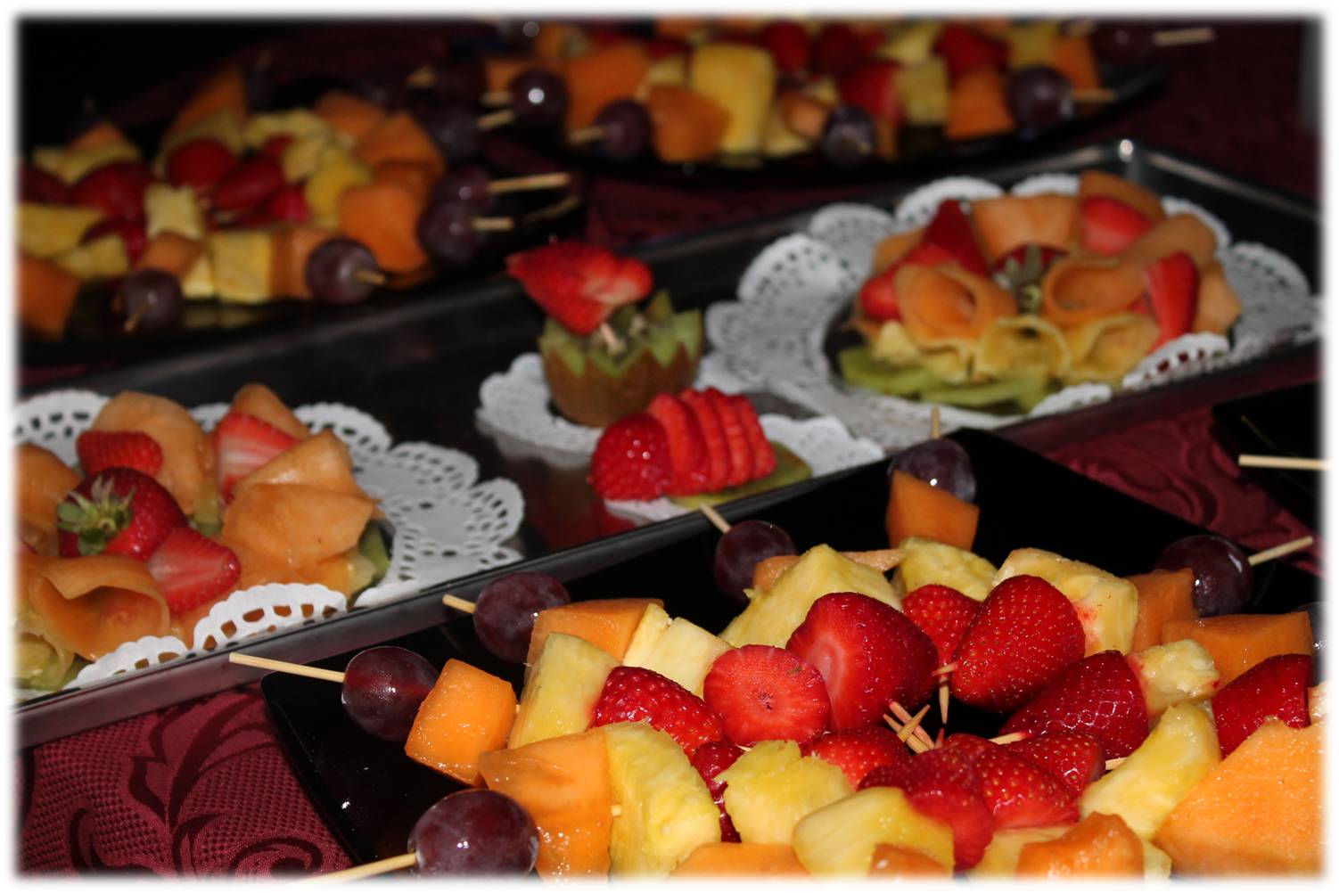 Spiedini di frutta fresca