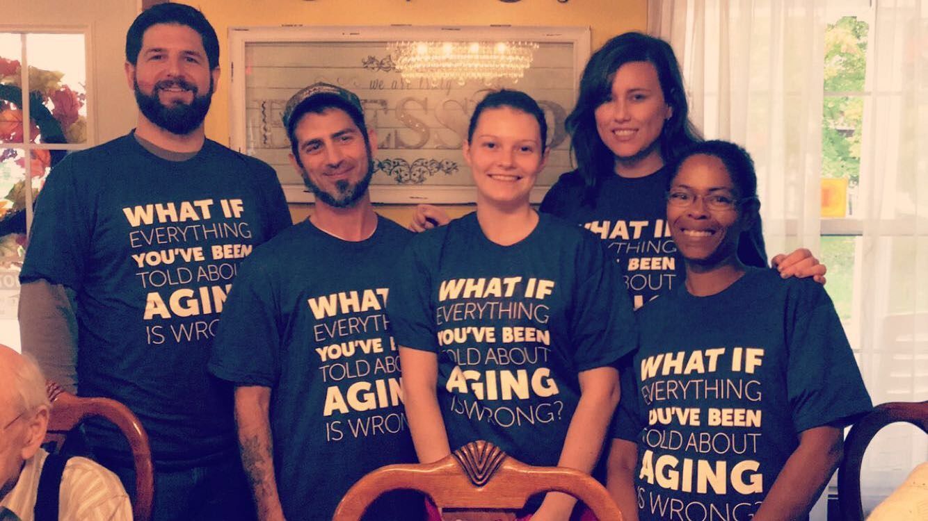 Group of six people wearing 