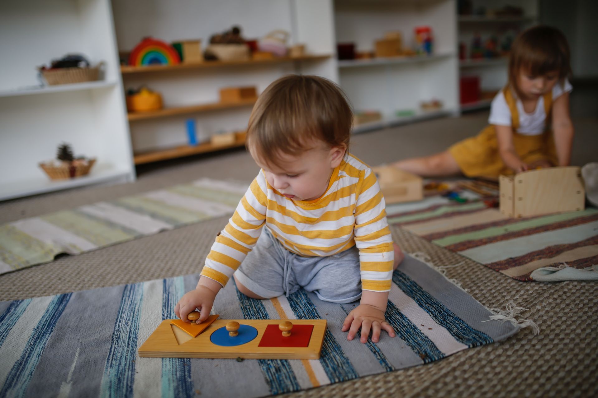 Toddler Playing Puzzle — Queanbeyan, ACT — Precious Momentz Child Care