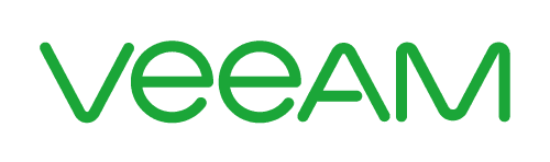 The veeam logo is green and white on a white background.