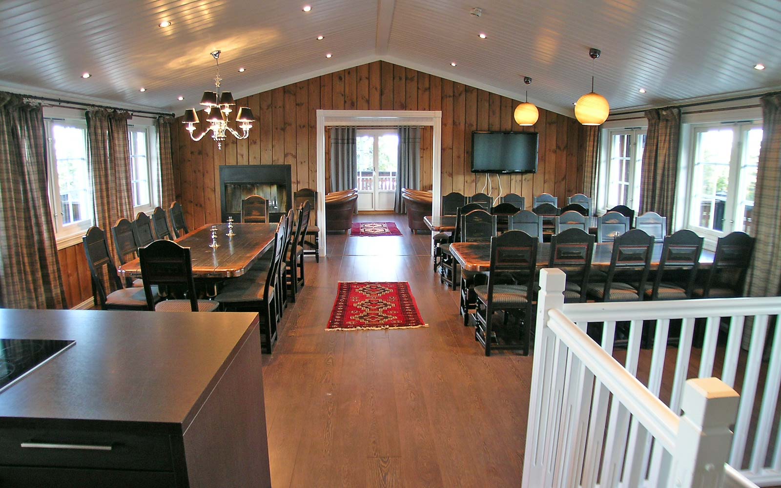 Stue 1 Stanarhaugen stor hytte i Sjumilskogen booking Trysil