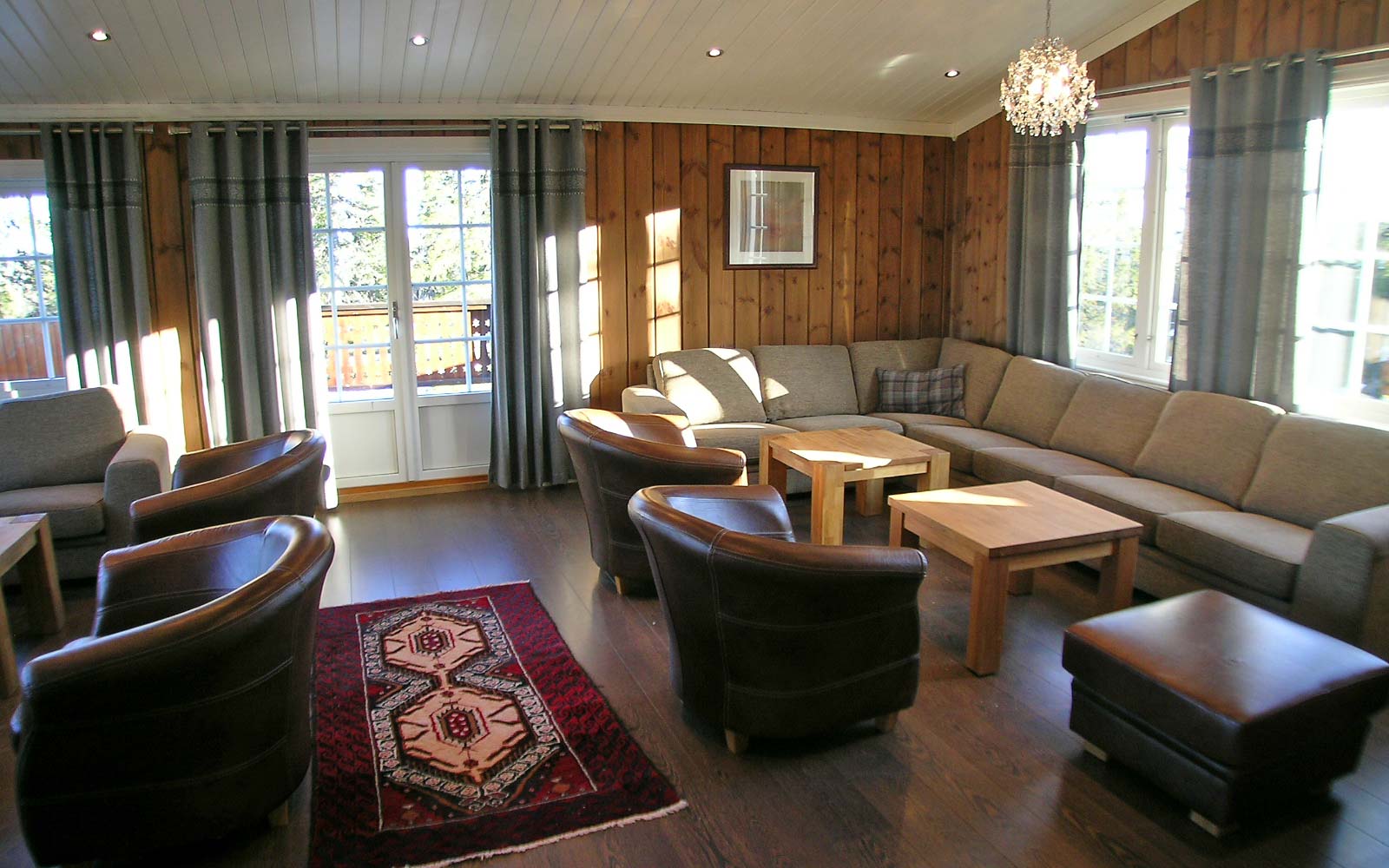 Stue 3 Stanarhaugen stor hytte i Sjumilskogen booking Trysil