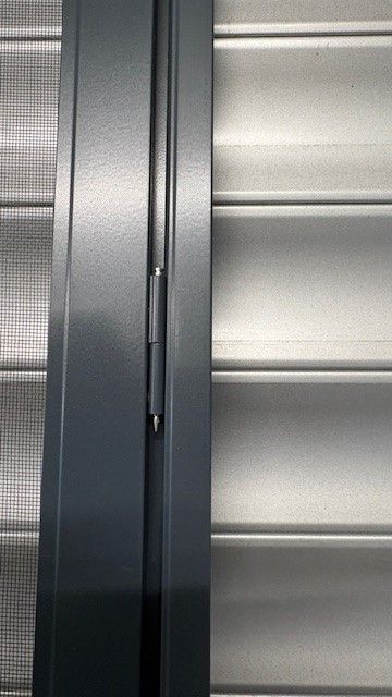 Insektenschutz Drehtüre mit Einbaurahmen