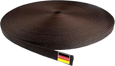 Gurtband, 14 mm, braun  für Fenster und Türen