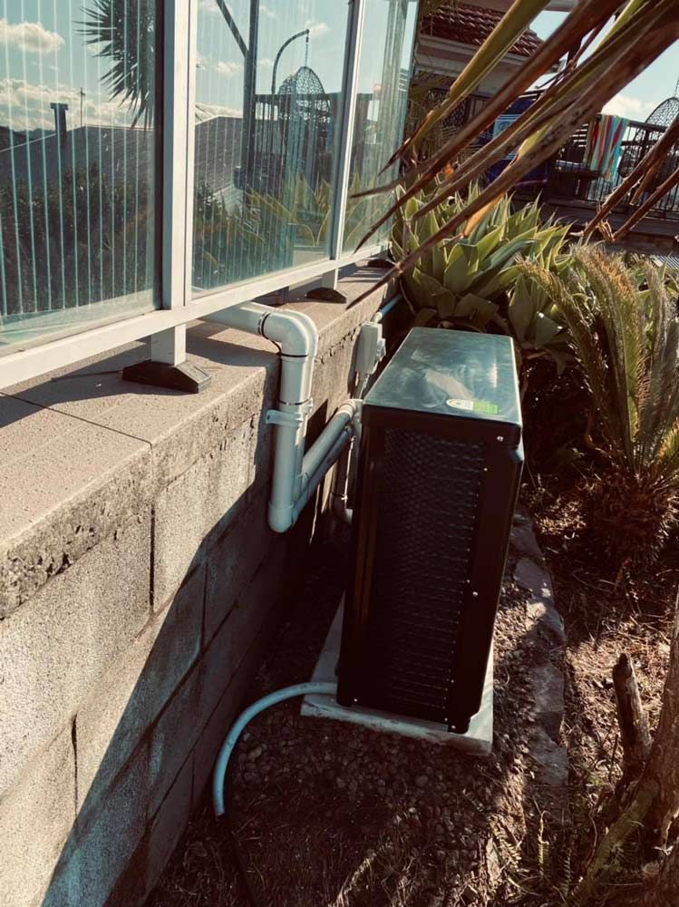 A Heat Pump Placed Safely Outdoor — Tempshift Pool Heating in Buff Point, NSW