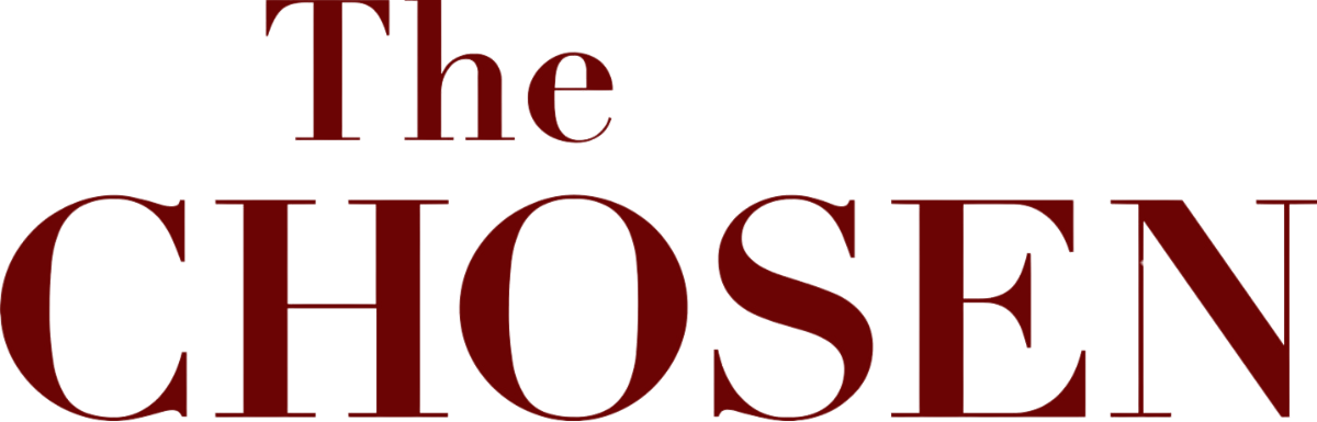 The chosen logo is red and white on a white background.