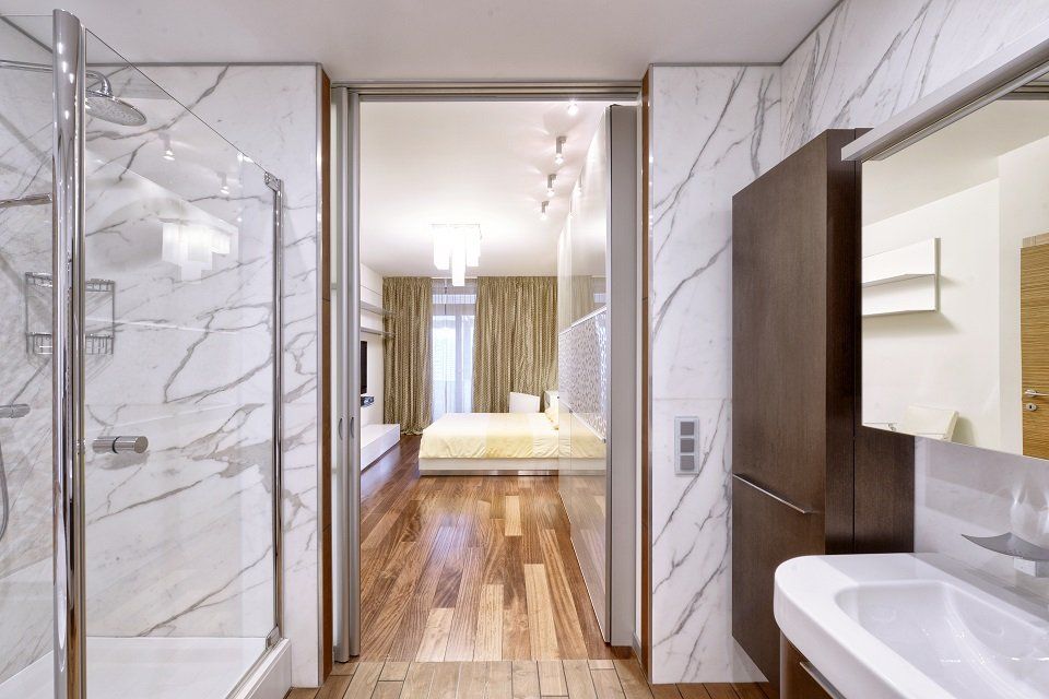 Appartamento con parquet ristrutturato