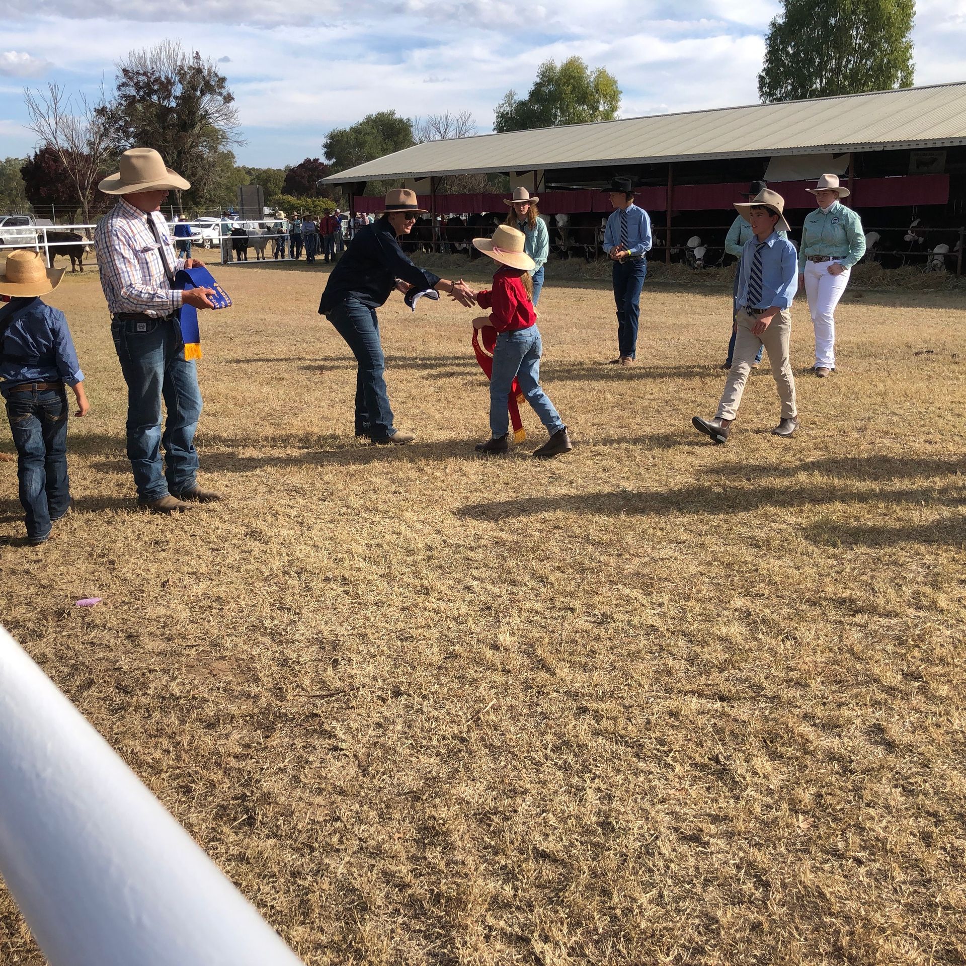 Warialda Feature Show 2023 Paige Receiving in Under 12 Young Judges