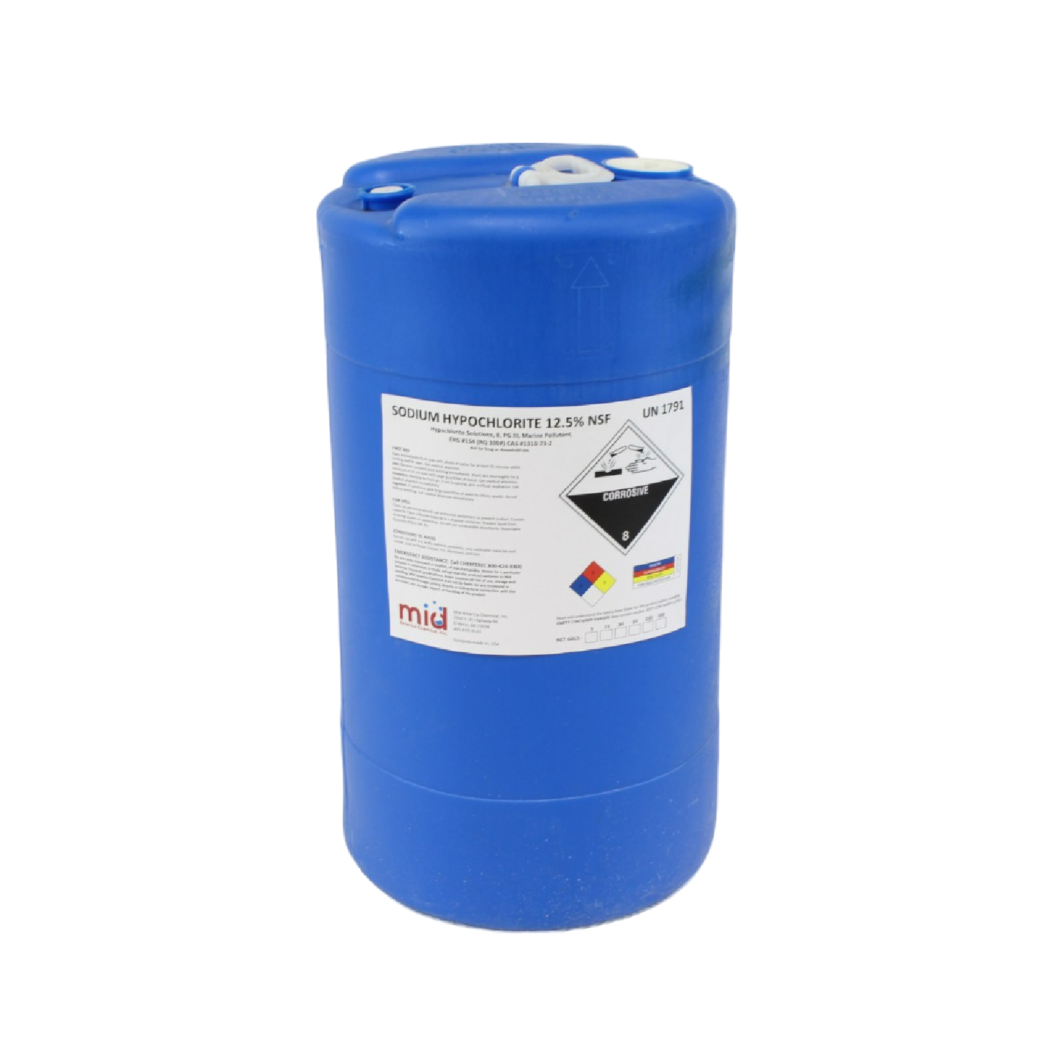 Sodium Hypochlorite — El Reno, OK — Mid America Chemical Inc.