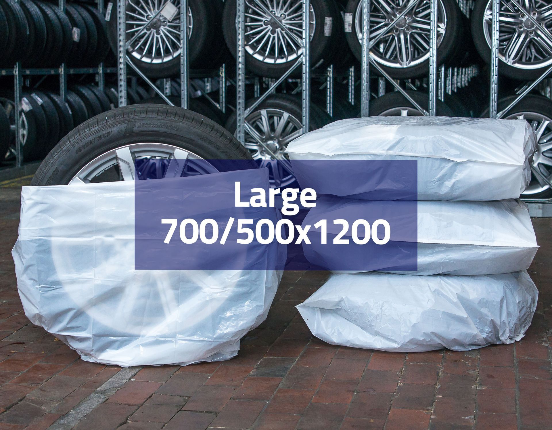 Sacco porta gomme LARGE (700/500x1200 mm)