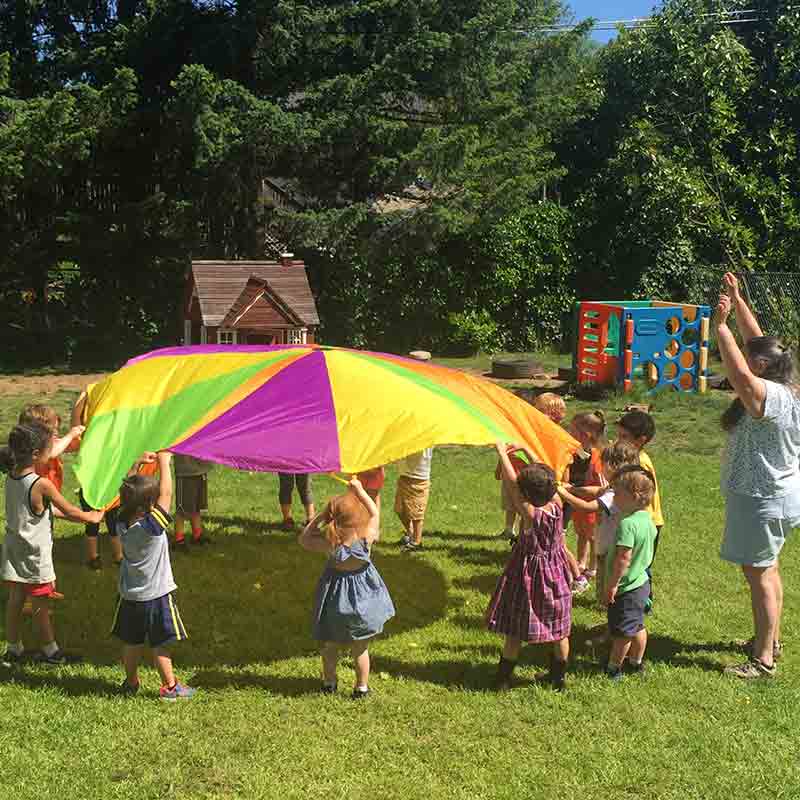 Playing Tent by Kids - Preschool in Beaverton, OR