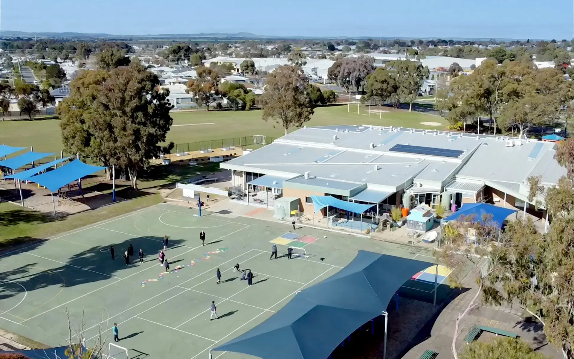 Happy kids playing at Ararat North Primary School