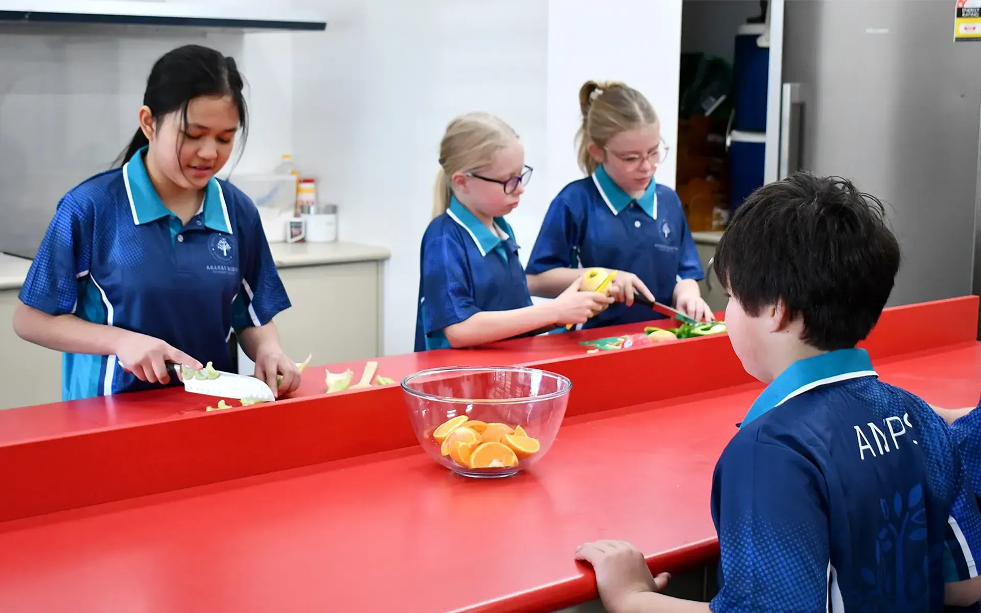Cooking at Ararat North Primary School