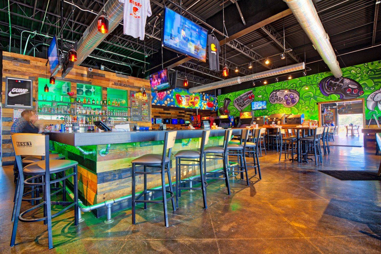 Arcade Games at Reset Rossford