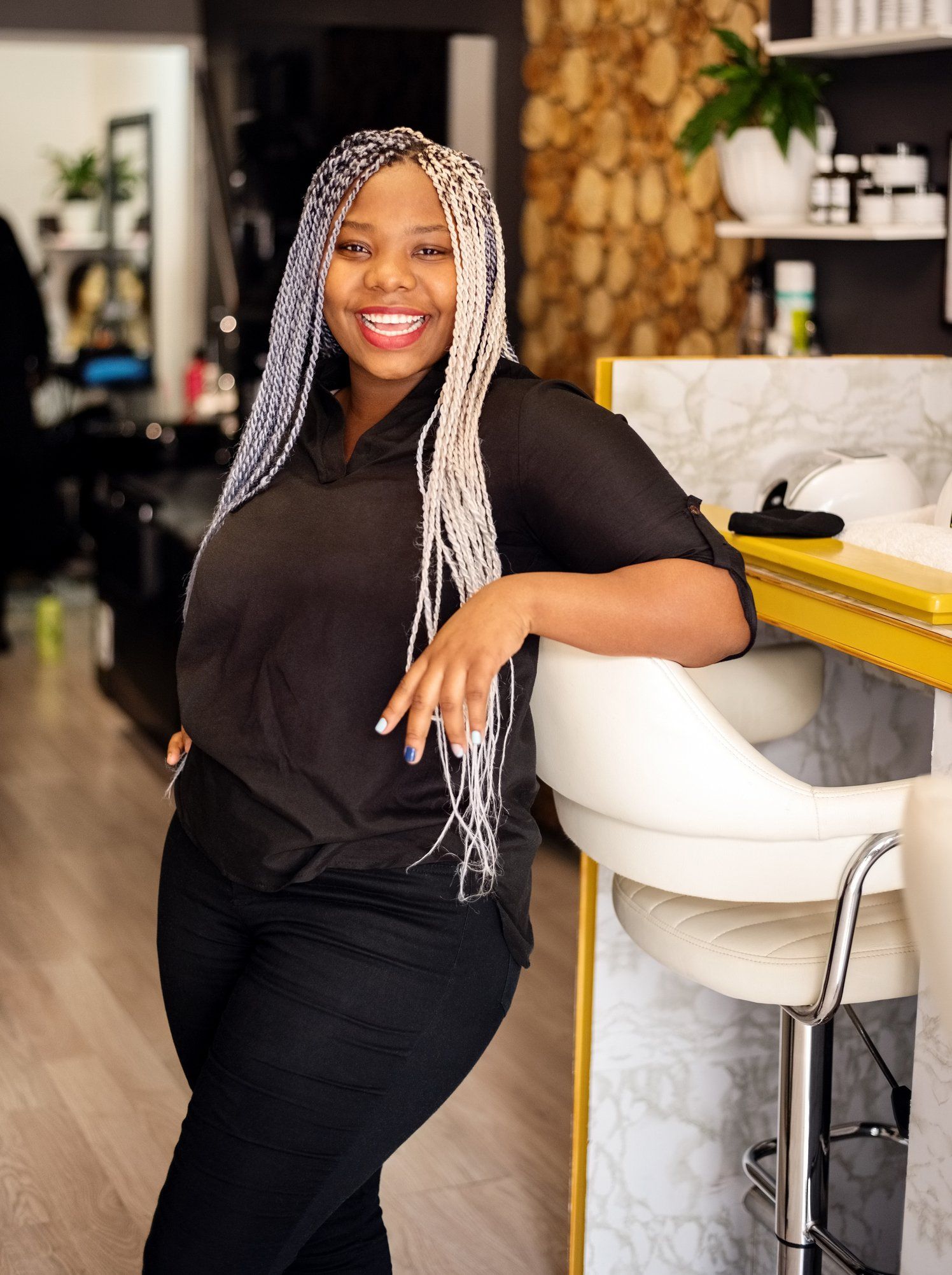 Happy Woman — Greensboro, NC — The London International Barber and Beauty Academy