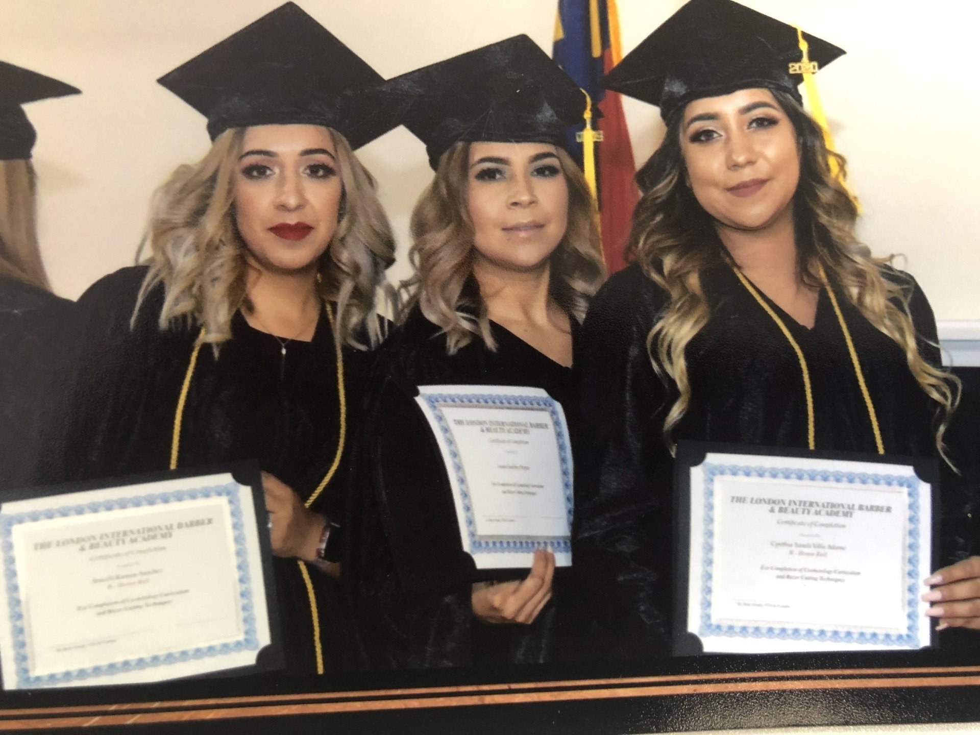 Three Students — Greensboro, NC — The London International Barber and Beauty Academy