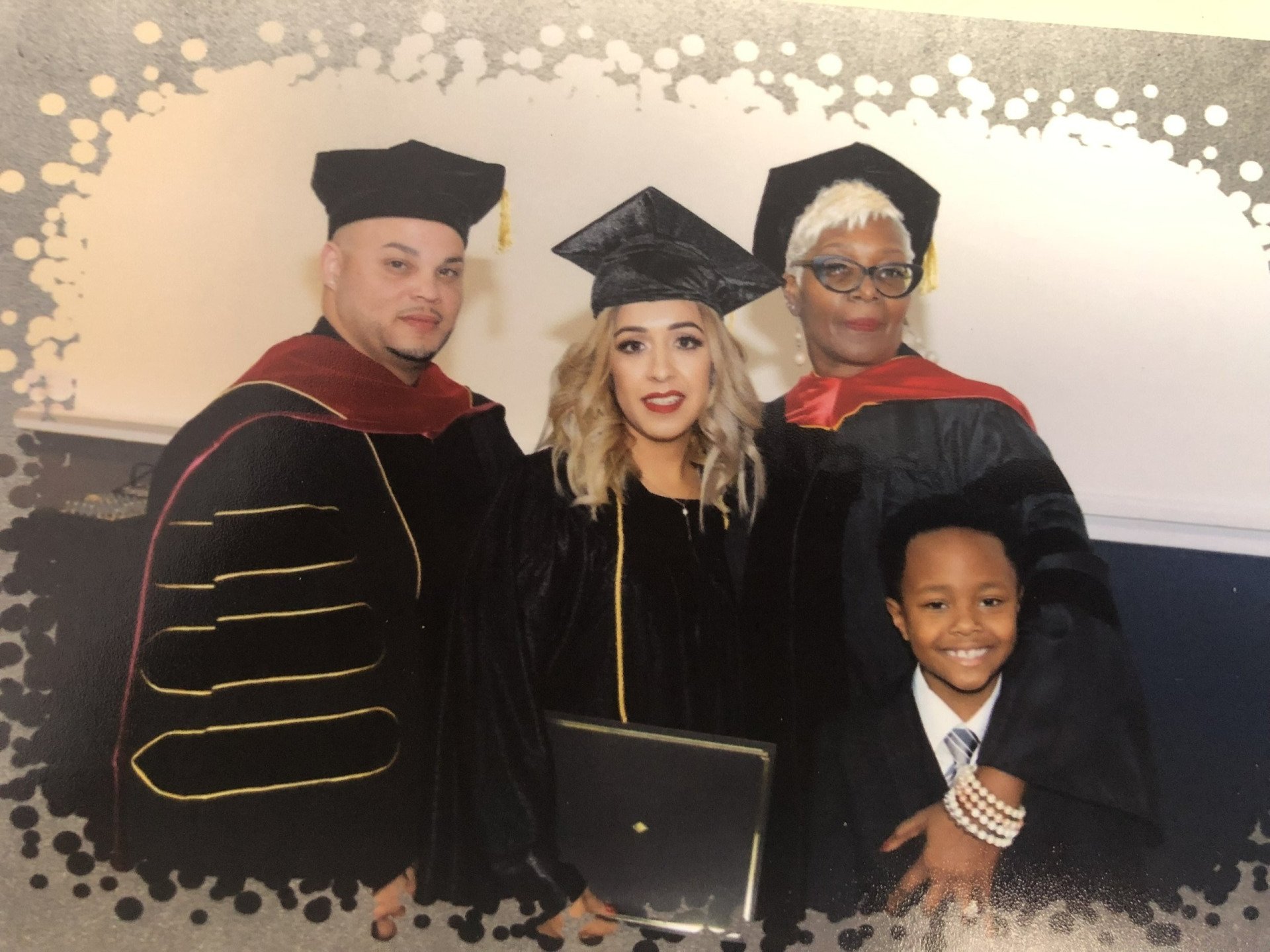 Four People in a Photo — Greensboro, NC — The London International Barber and Beauty Academy