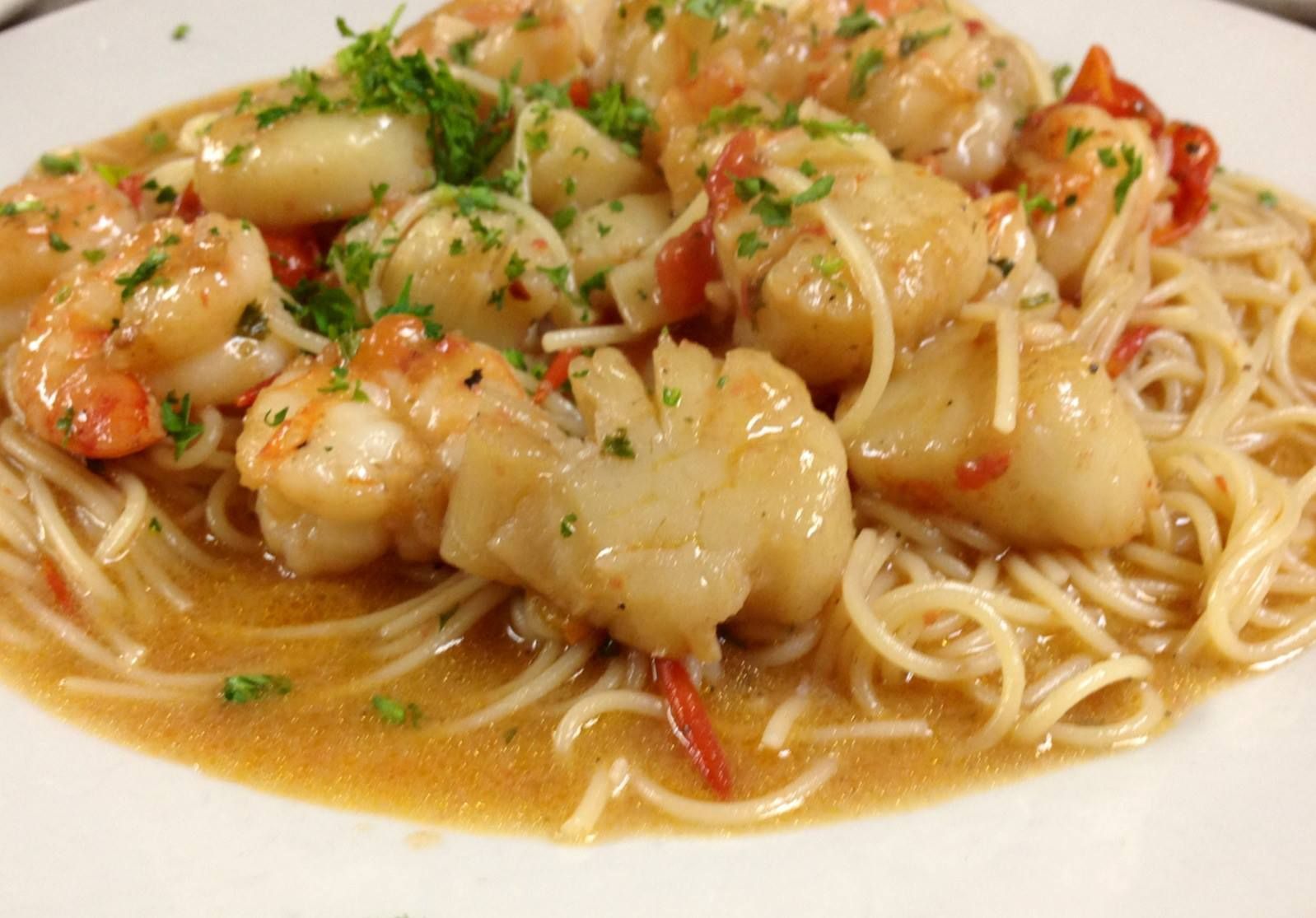 Shrimp Scampi — Durham, NC — Pulcinella's Italian Restaurant