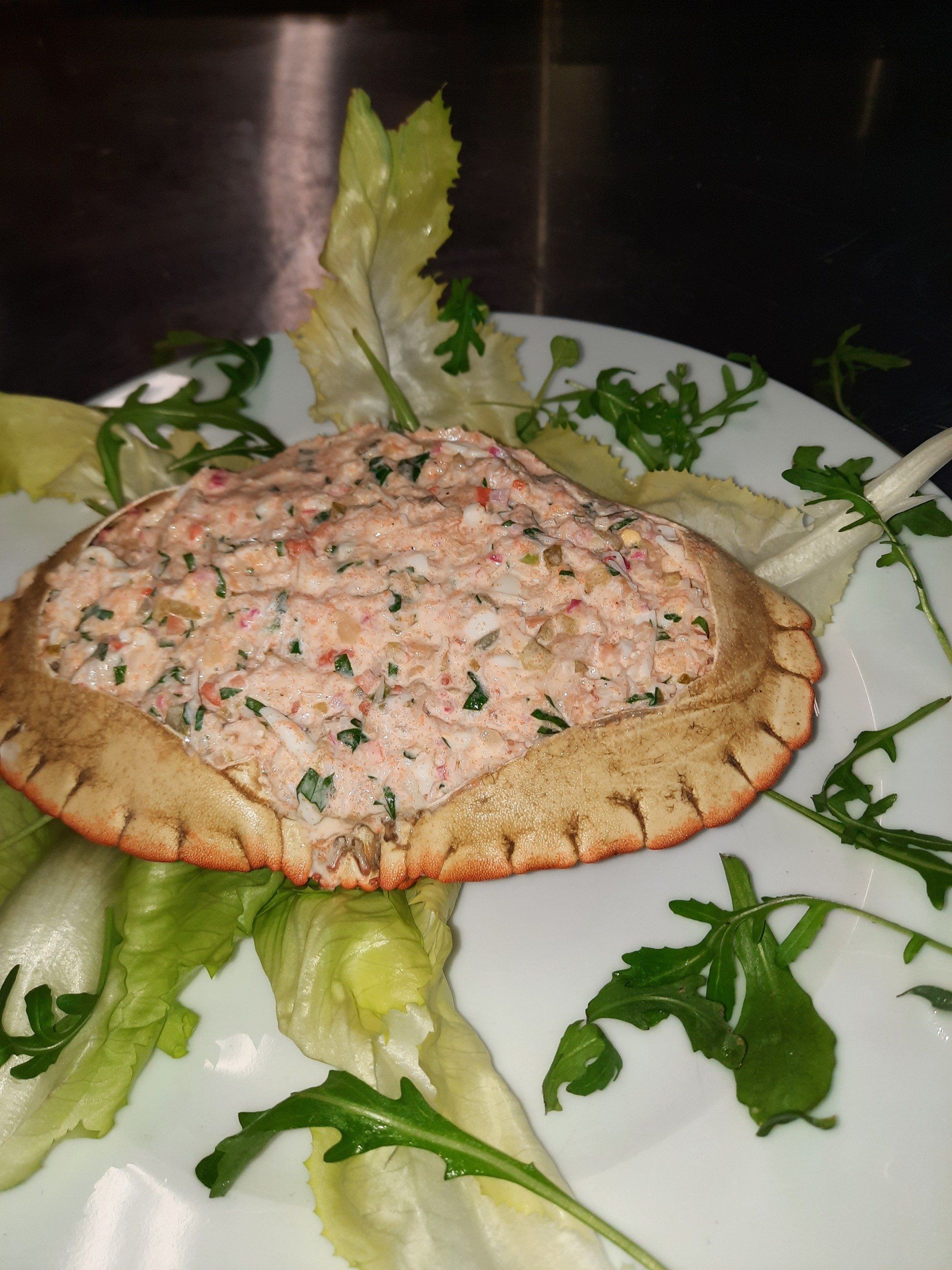 Crabe farci / Sapateira recheada