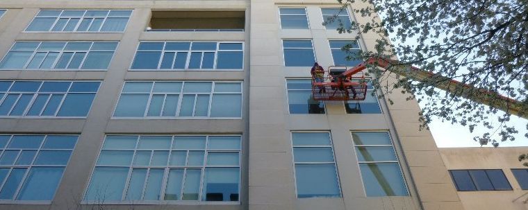 Facade repair on a Multifamily Building
