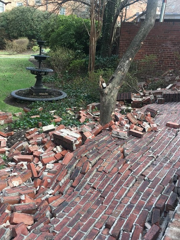 Thompson Markward Hall deterioration