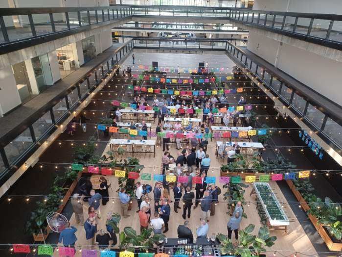 Becht 60th party at Bell Works