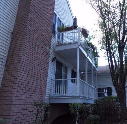 Balcony on residential building