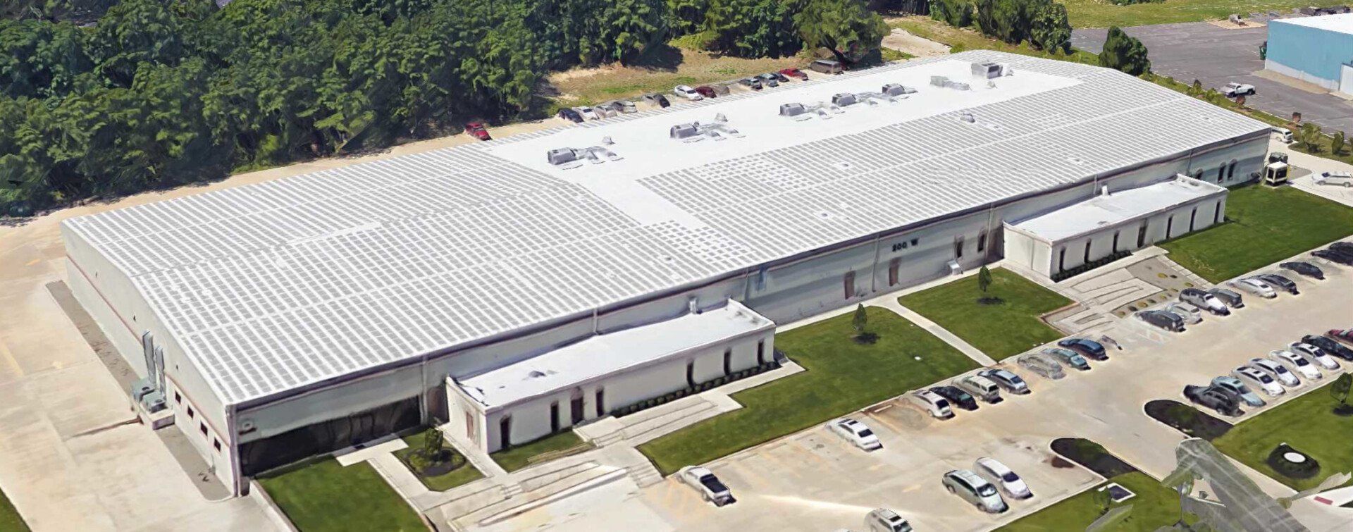 US Federal Air Marshall Egg Harbor building aerial view