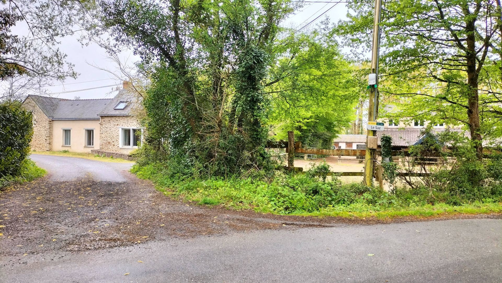 Longère rénovée 5 chambres au calme dans la forêt - grand terrain