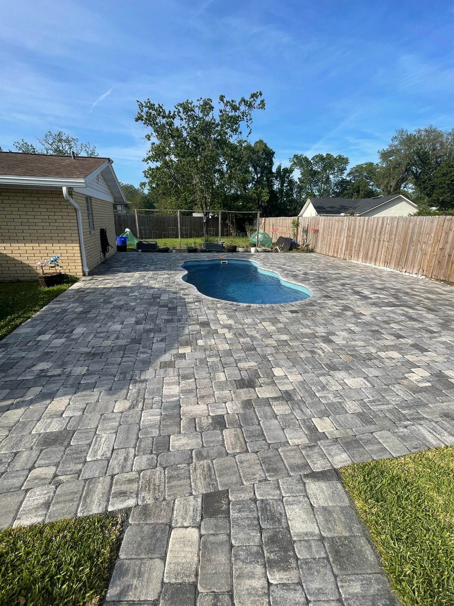 After Gray Paver Seal — Jacksonville, FL — Express Soft and Pressure Wash