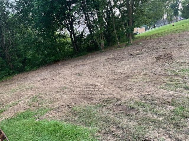 Dirt with growing grass - Campbellsburg, IN | Twisted Electric LLC 