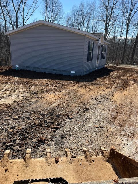 Mobile home with two windows on the front side - Campbellsburg, IN | Twisted Electric LLC 