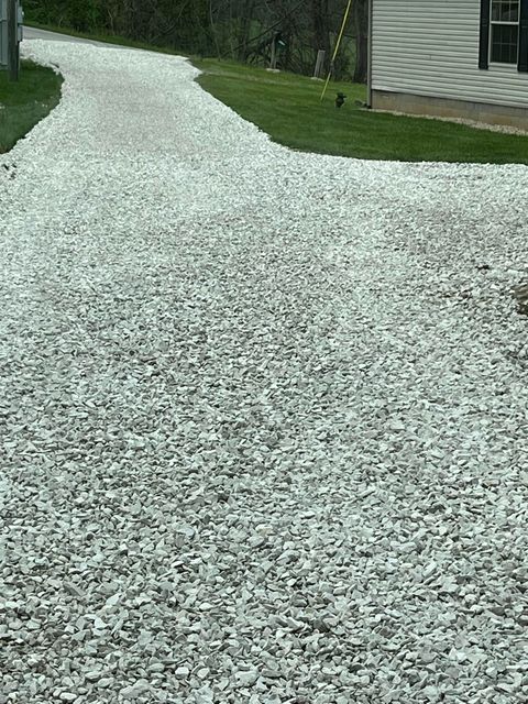 Fine gravel driveway - Campbellsburg, IN | Twisted Electric LLC 