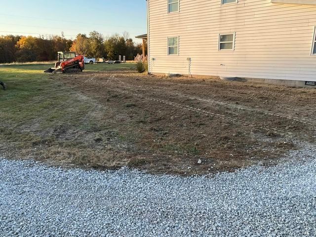 House with a gravel driveway in front of it - Campbellsburg, IN | Twisted Electric LLC 