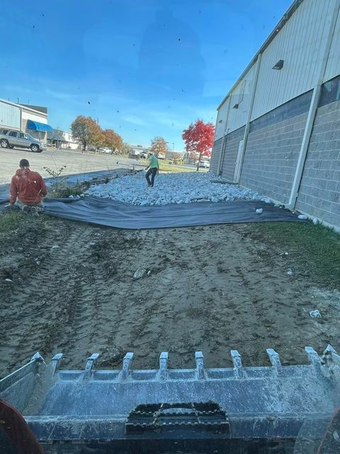 Man casted with building shadow - Campbellsburg, IN | Twisted Electric LLC 