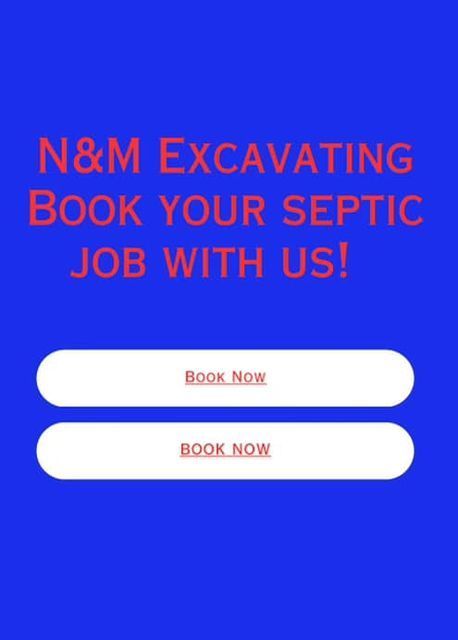 Blue poster that says n & m - Campbellsburg, IN | Twisted Electric LLC 